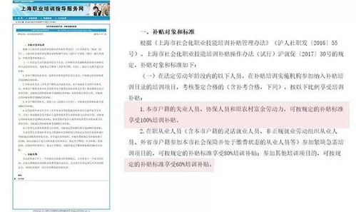 職業(yè)技能提升，政府補(bǔ)貼支持 滬籍與非滬籍勞動(dòng)者均可申請